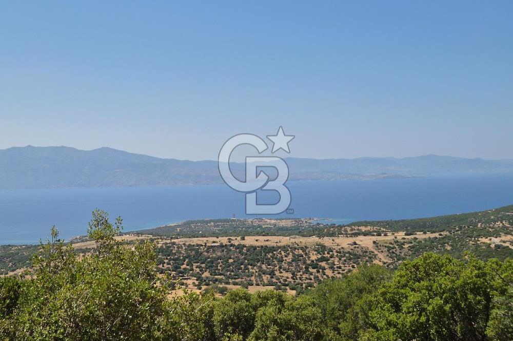 ÇANAKKALE ASSOS- PANORAMİK DENİZ MANZARALI 9 DÖNÜM SATILIK ARAZİ