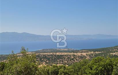 ÇANAKKALE ASSOS- PANORAMİK DENİZ MANZARALI 9 DÖNÜM SATILIK ARAZİ