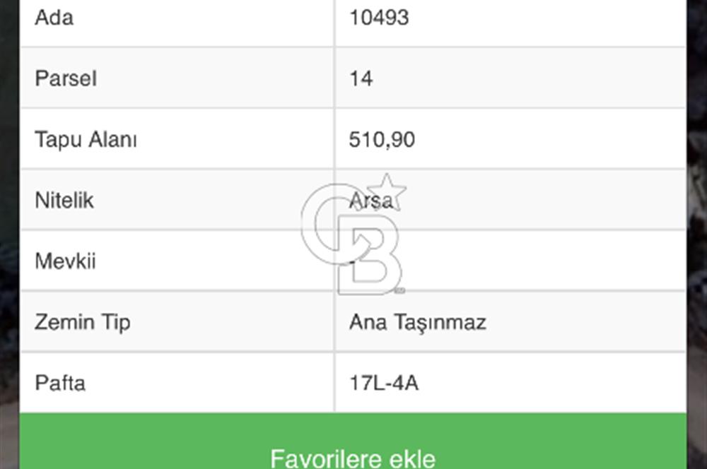 SAMSUN CANİK HASKÖYDE KAT KARŞILIĞI 510 m2 ARSA