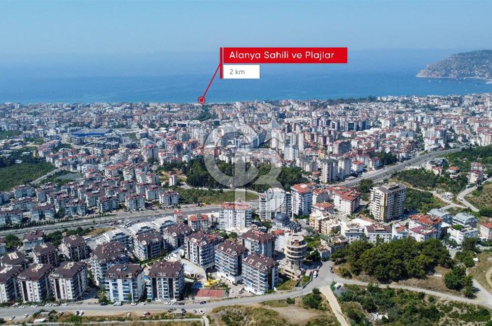 Alanya Çıplaklı Mh Lüks Sitede Eşyalı 1+1 Satılık Daire