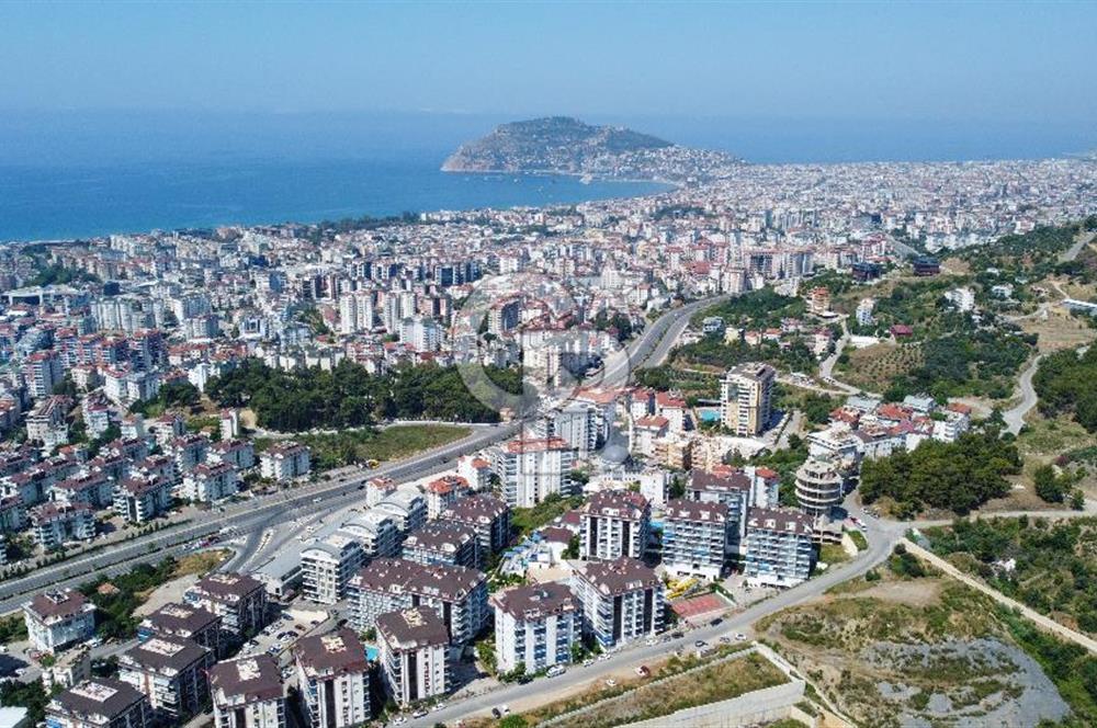 Alanya Çıplaklı Mh Lüks Sitede Eşyalı 1+1 Satılık Daire
