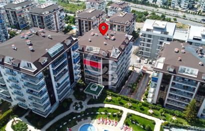 Alanya Çıplaklı Mh Lüks Sitede Eşyalı 1+1 Satılık Daire