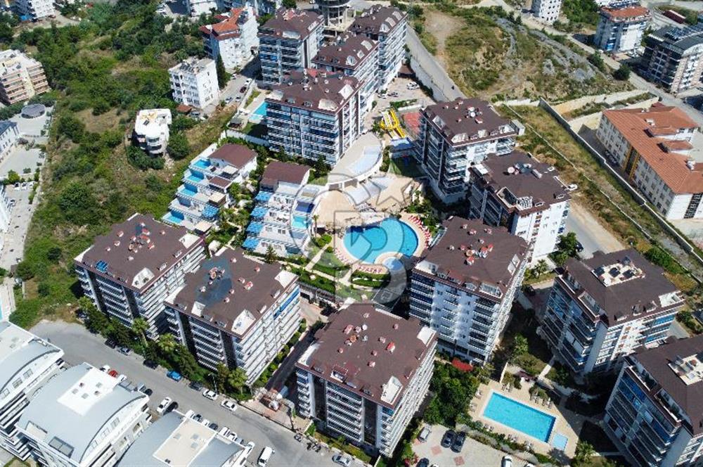 Alanya Çıplaklı Mh Lüks Sitede Eşyalı 1+1 Satılık Daire