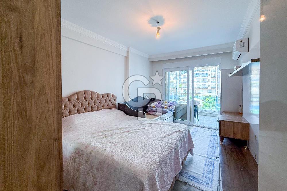 Alanya Çıplaklı Mh Lüks Sitede Eşyalı 1+1 Satılık Daire