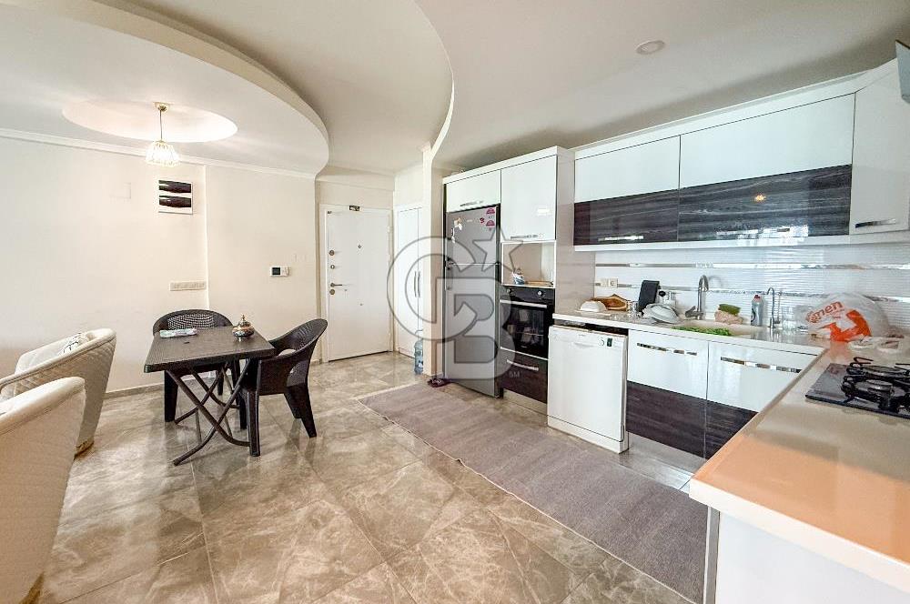 Alanya Çıplaklı Mh Lüks Sitede Eşyalı 1+1 Satılık Daire