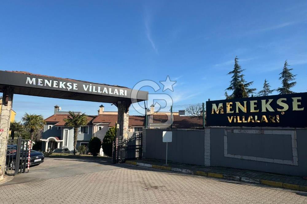 MENEKŞE VİLLALARINDA GENİŞ BAHÇELİ FERAH VE YÜKSEK DUBLEX VİLLA