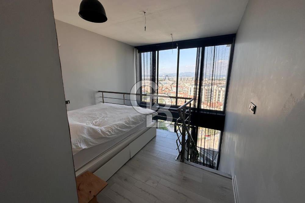 İHSANİYE,DOĞUŞKENT DE ULUDAĞ MANZARALI SATILIK 1+1 LOFT DAİRE