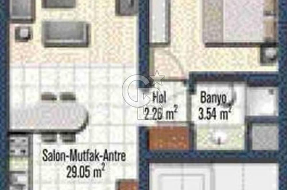 İzmir Karşıyaka Mavişehir Soyak B Etap Kiralık 1+1 72 M² Daire