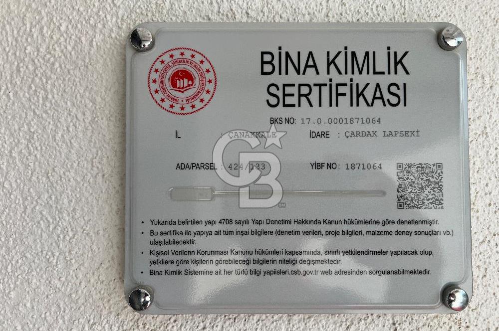 LAPSEKİ ÇARDAK’TA SATILIK DUBL