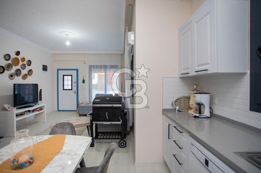 Foça Kazım Dirik Mah. Bahçeli 2+1 Eşyalı Kiralık Dubleks Daire