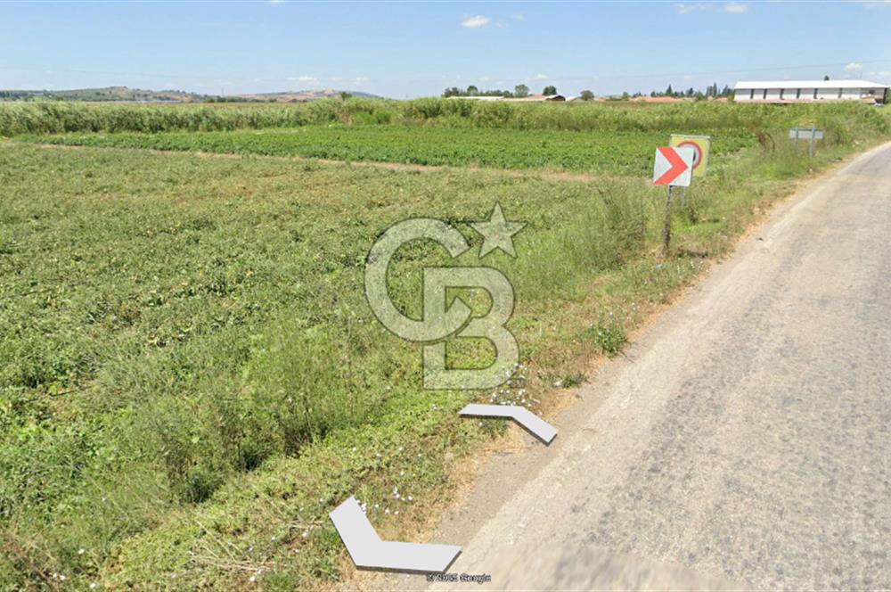 BURSA;KARACABEY,BEYLİK DE ANA YOLA CEPHE SATILIK ARAZİ