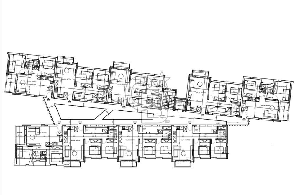 LEFKOŞA MERKEZDE TÜRK KOÇANLI 2+1 LUX DAİRE SEÇENEKLERİ