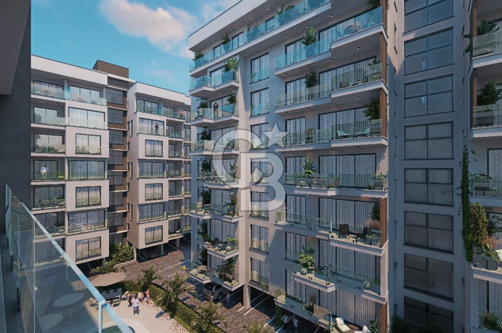 LEFKOŞA- MİNARELİKÖY C BLOK SATILIK 1+1 DAİRELER