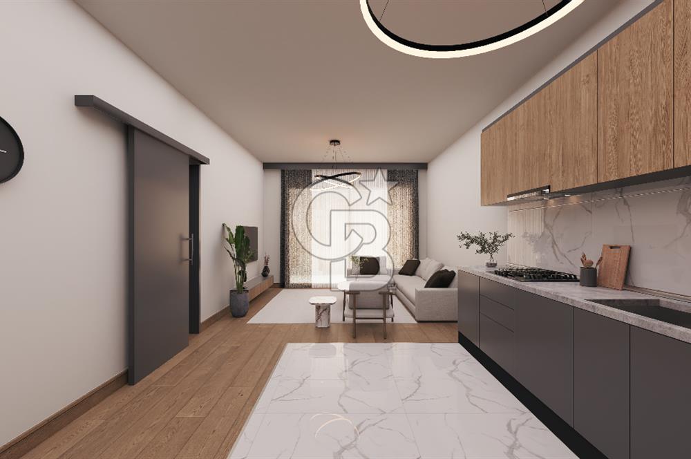 LEFKOŞA- MİNARELİKÖY C BLOK SATILIK 1+1 DAİRELER