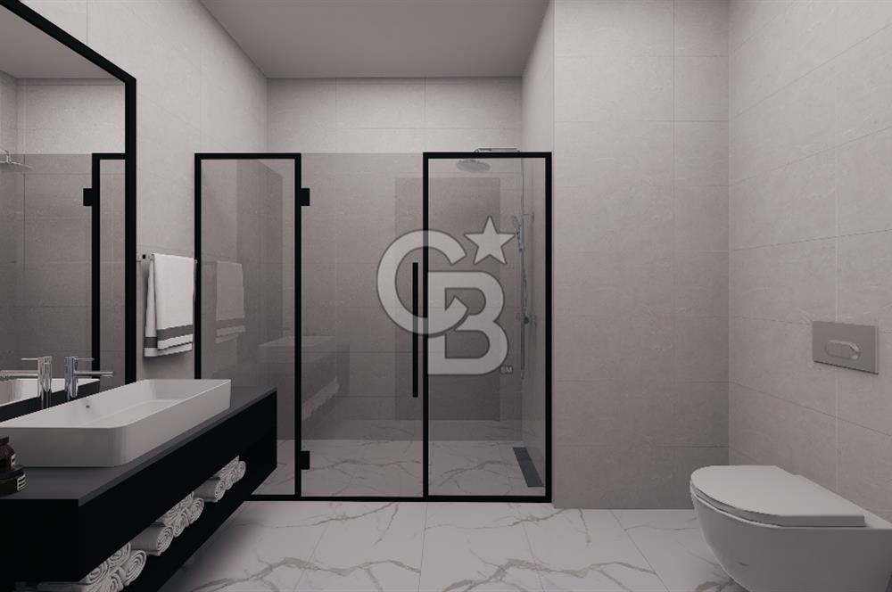 LEFKOŞA- MİNARELİKÖY C BLOK SATILIK 1+1 DAİRELER