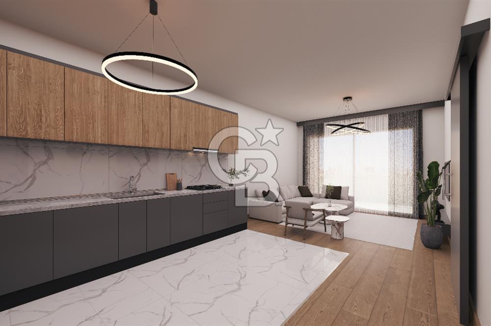 LEFKOŞA- MİNARELİKÖY C BLOK SATILIK 1+1 DAİRELER