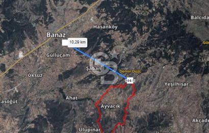 Uşak Banaz'da Konum Avantajlı 10 Dönüm Tarla