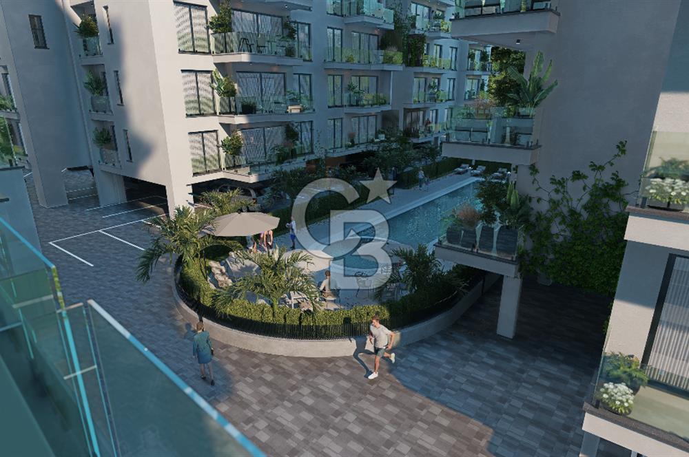 LEFKOŞA- MİNARELİKÖY C BLOK SATILIK 1+1 DAİRELER