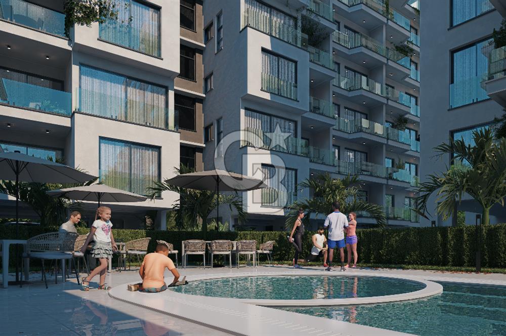 LEFKOŞA- MİNARELİKÖY B BLOK SATILIK 1+1 DAİRELER