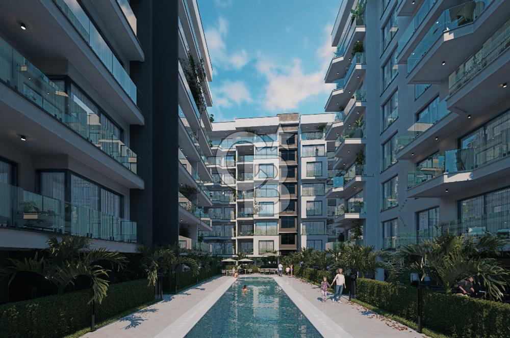 LEFKOŞA- MİNARELİKÖY C BLOK SATILIK 1+1 DAİRELER