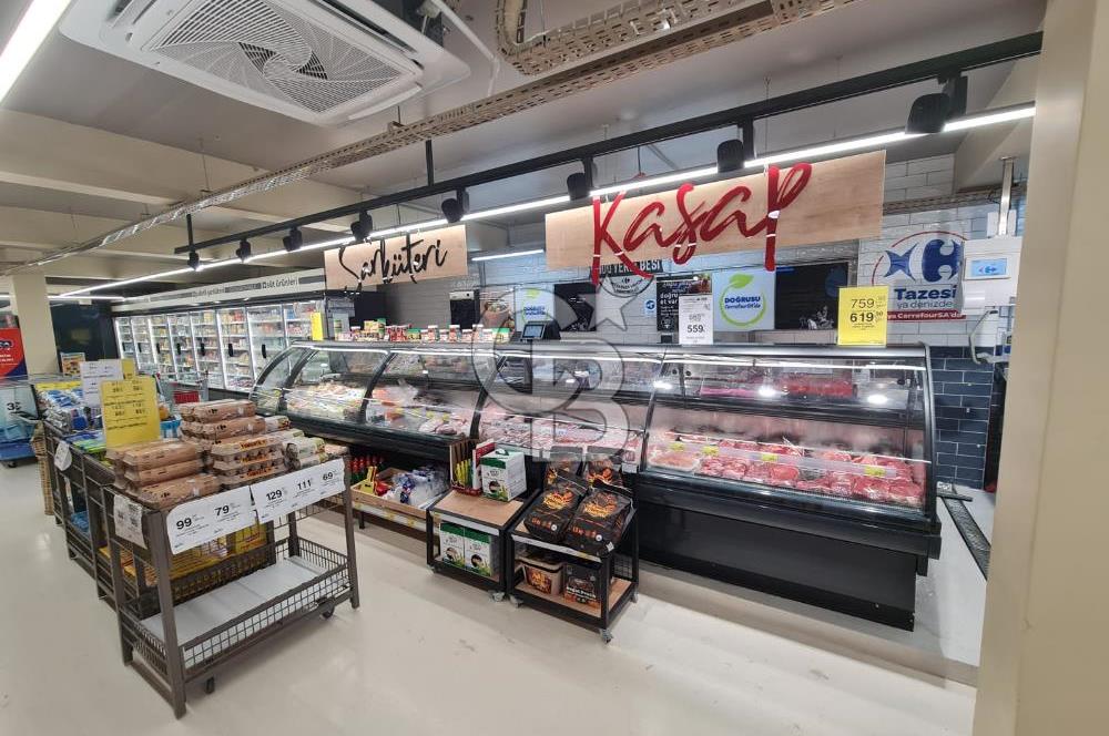 Dalaman merkezde iskanlı kurumsal kiracılı sıfır 3 katlı dükkan
