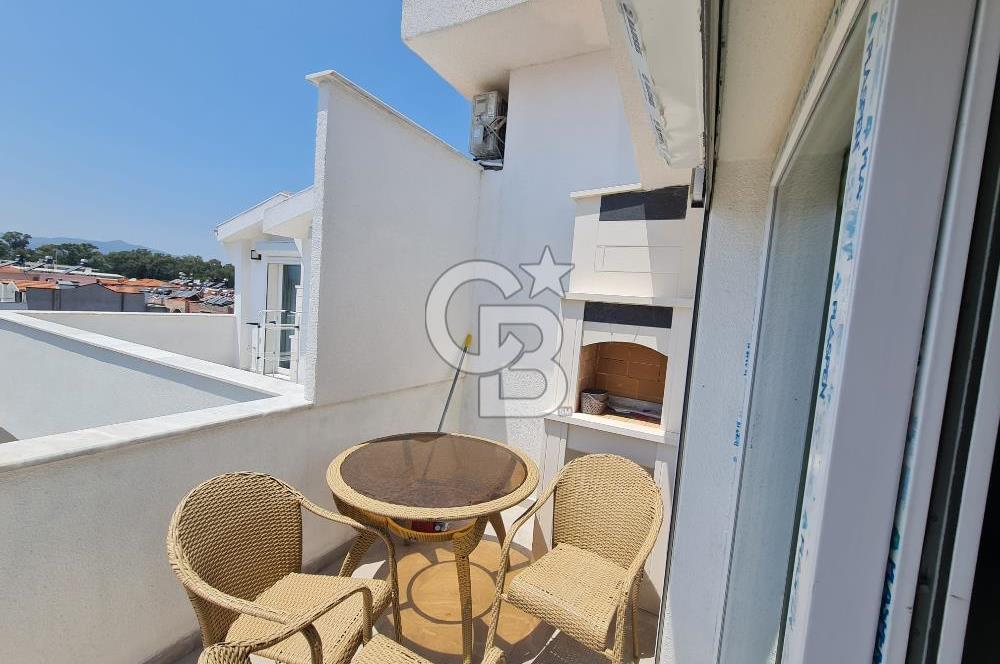  Muğla Dalaman Merkezde İskanlı Satılık 3+1 Sıfır Dubleks Daire