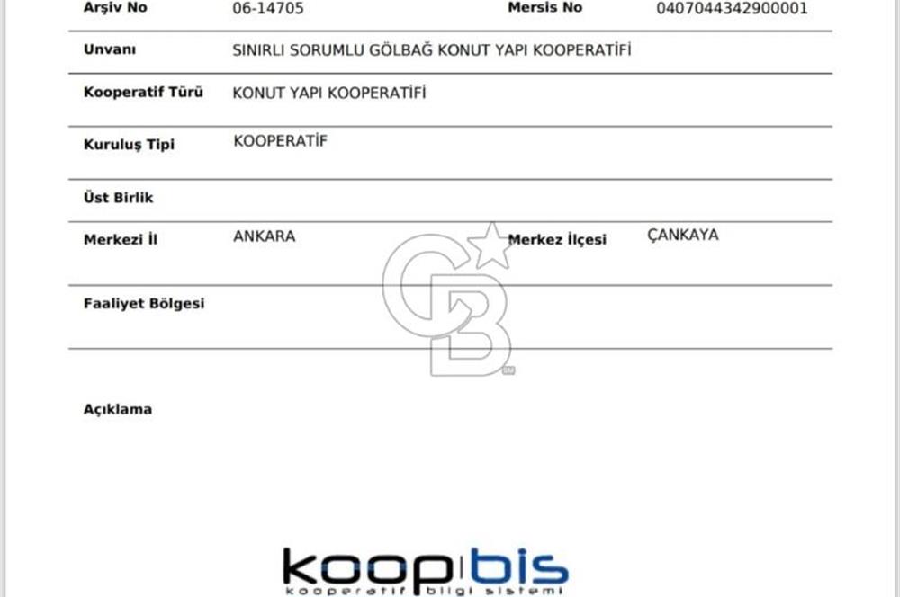 GÖLBAŞI KARAALİ'DE 2000m2 İMARA YAKIN TARLA