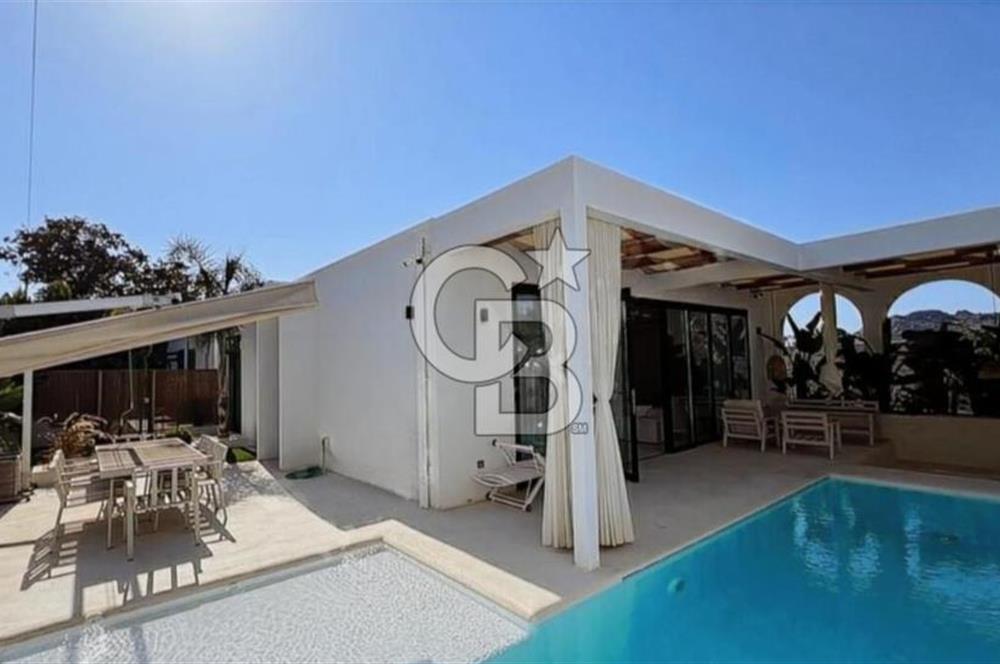 BODRUM YALIKAVAK ÖZEL YAPIM LÜKS 3+1 EŞYALI TEK KAT VİLLA