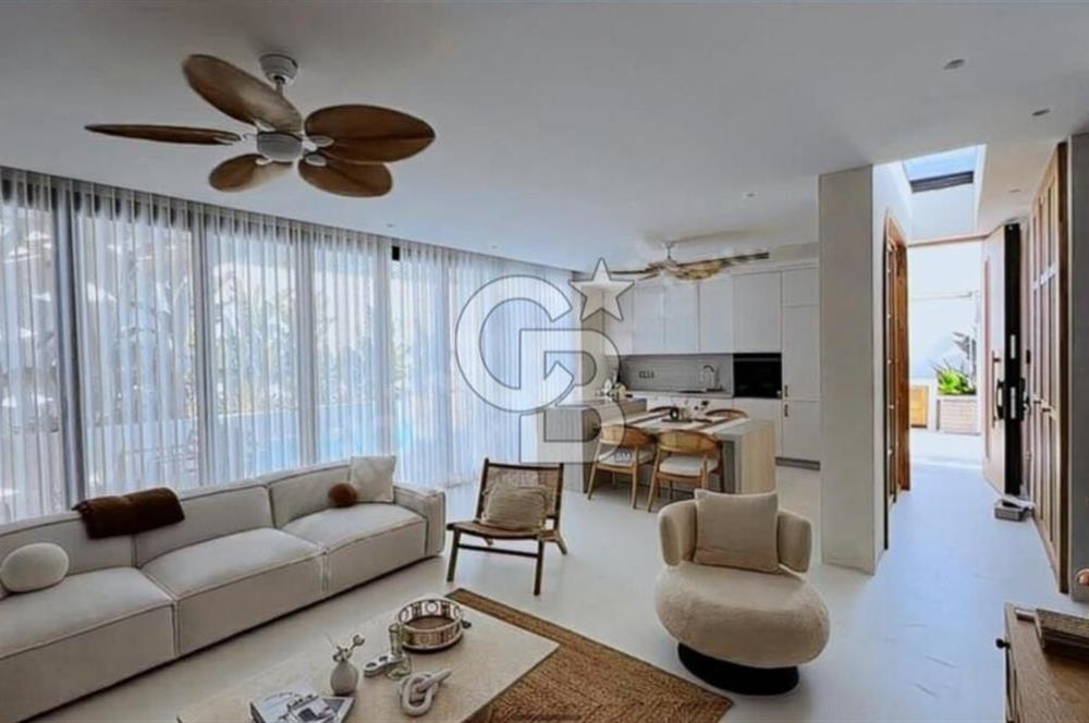 BODRUM YALIKAVAK ÖZEL YAPIM LÜKS 3+1 EŞYALI TEK KAT VİLLA