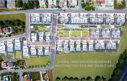 GAZİMAĞUSA TUZLA'DA LUX PROJEDE 1+1 DAİRE 