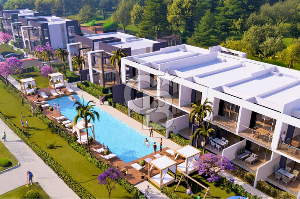 GAZİMAĞUSA TUZLA'DA LUX PROJEDE 4+1 VİLLA