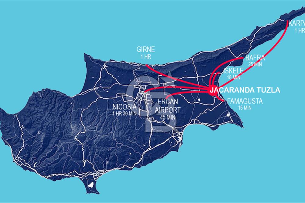 GAZİMAĞUSA TUZLA'DA LUX PROJEDE 1+0 DAİRE 