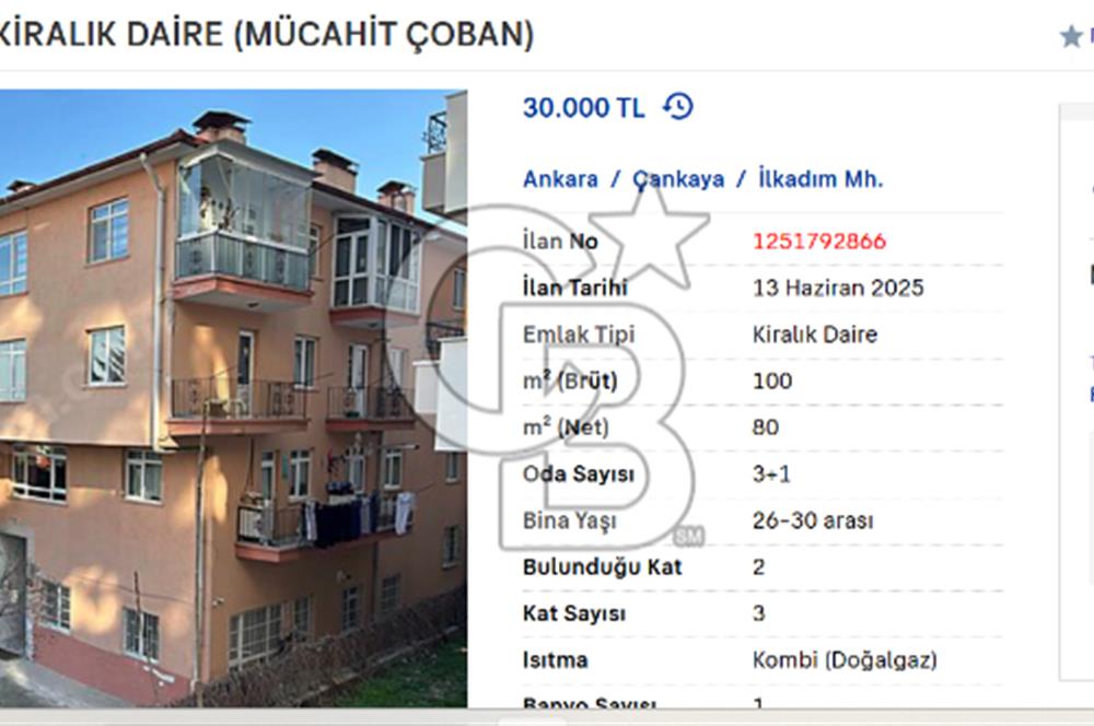 İLKADIM MAH KİRALIK 
