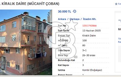İLKADIM MAH KİRALIK 