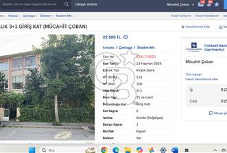 İLKADIM YETKİN SOKAK KİRALIK DAİRE 