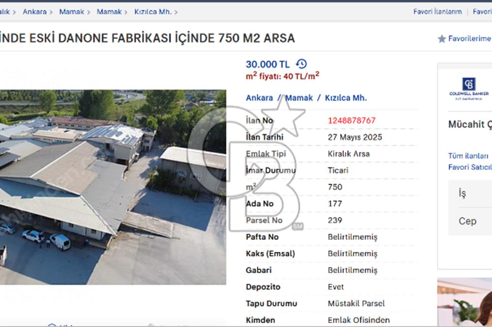 SAMSUN YOLU KİRALIK ARSA 