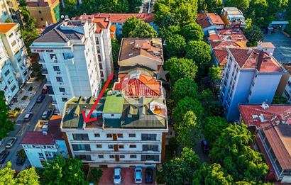 Suadiye'de Konum Avantajlı , Teraslı , İki Ayrı Girişli,  3+1 Çatı Dubleksi 