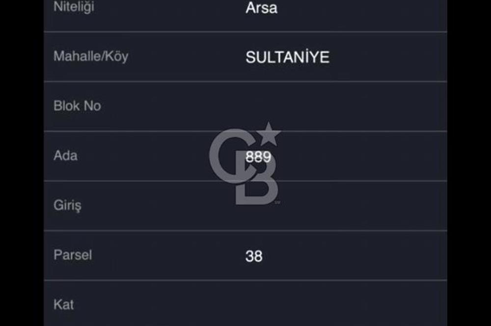 Yatırımlık Fırsat! Yalova Çiftlikköy Sultaniye'de 664 m² Arsa