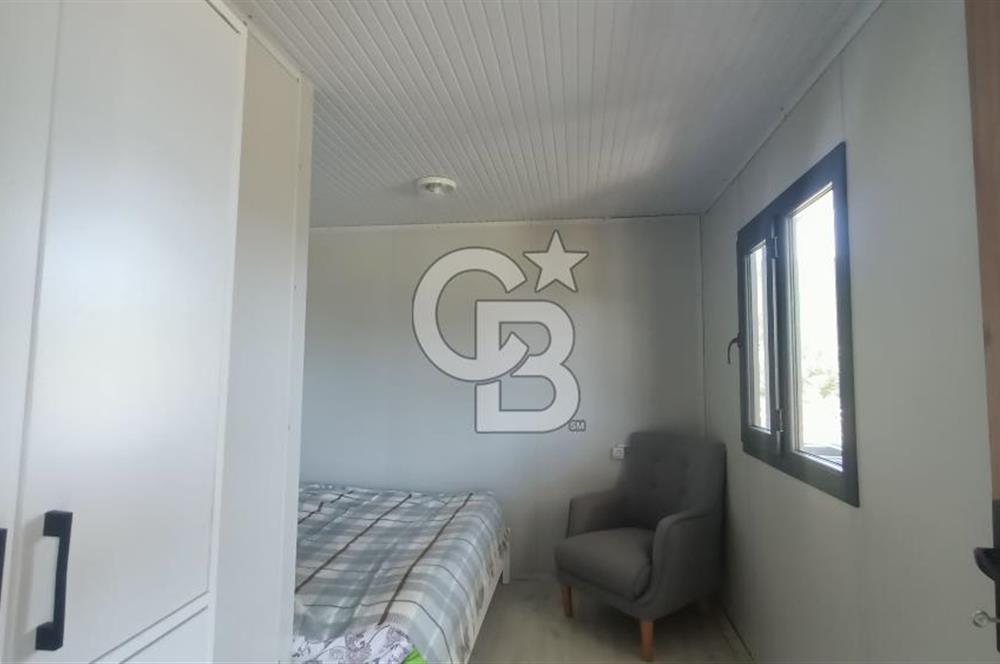Bornova Yaka köy Tarla Ve eşyalı 1+1 prefabrik ev 