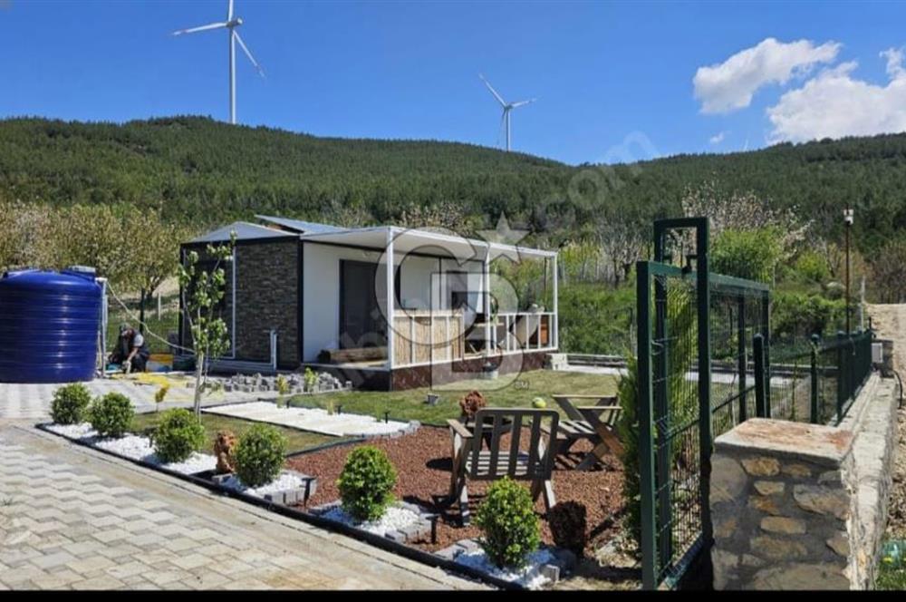 Bornova Yaka köy Tarla Ve eşyalı 1+1 prefabrik ev 