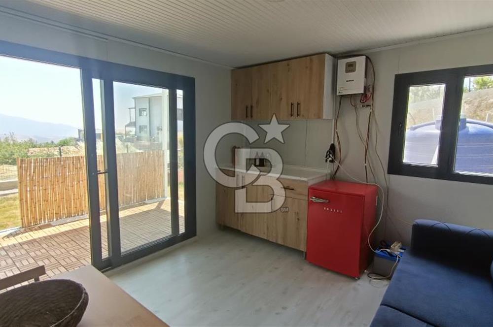 Bornova Yaka köy Tarla Ve eşyalı 1+1 prefabrik ev 