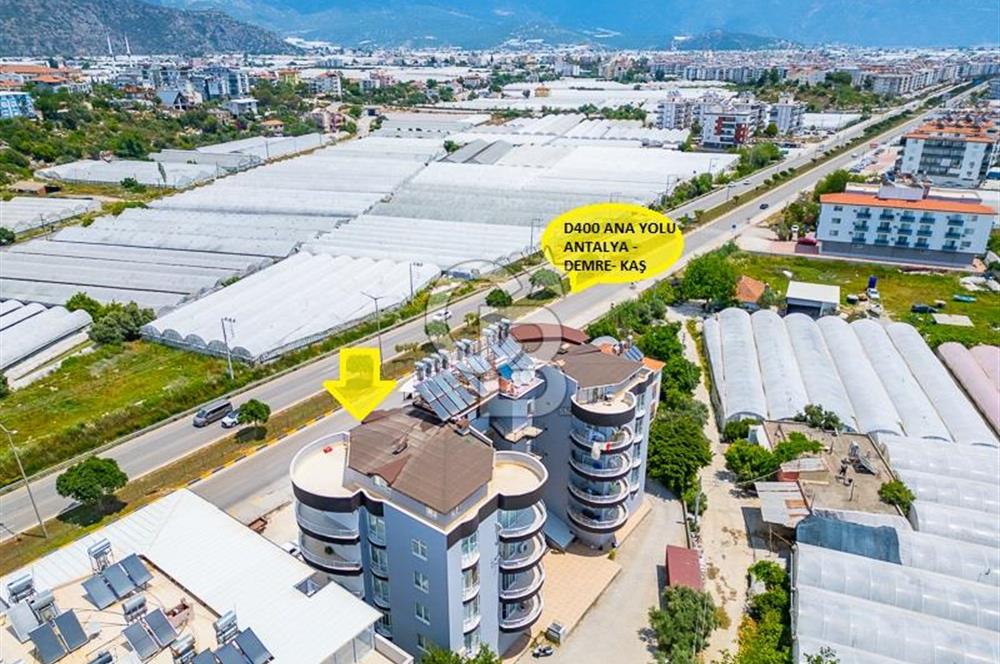 CB ARDEN'DEN ANTALYA DEMRE MERKEZ DE SATILIK GENİŞ 4+1 DAİRE