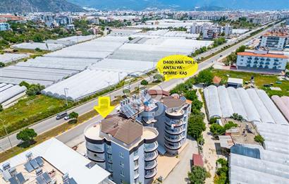 CB ARDEN'DEN ANTALYA DEMRE MERKEZ DE SATILIK GENİŞ 4+1 DAİRE