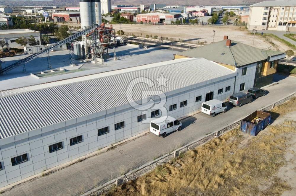 CB ULTRA'DAN AKSARAY OSB'DE 10.000 M2 ARSA VE 1550 M2 KAPALI ALANLI SATILIK FABRİKA BİNASI