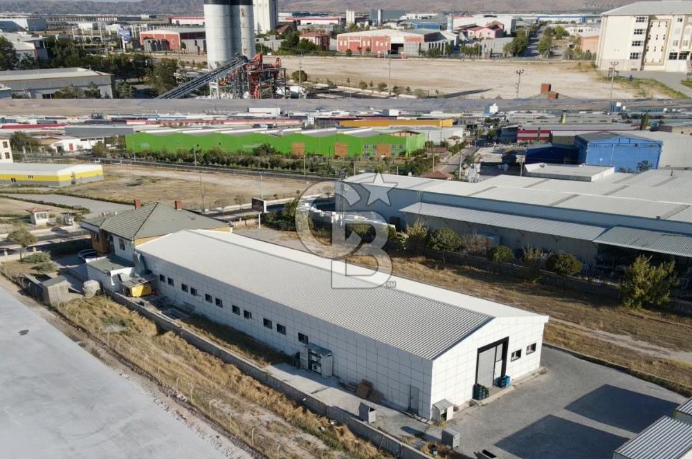CB ULTRA'DAN AKSARAY OSB'DE 10.000 M2 ARSA VE 1550 M2 KAPALI ALANLI SATILIK FABRİKA BİNASI