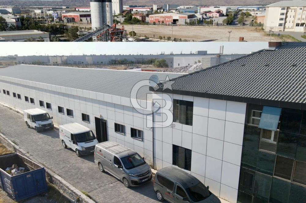 CB ULTRA'DAN AKSARAY OSB'DE 10.000 M2 ARSA VE 1550 M2 KAPALI ALANLI SATILIK FABRİKA BİNASI