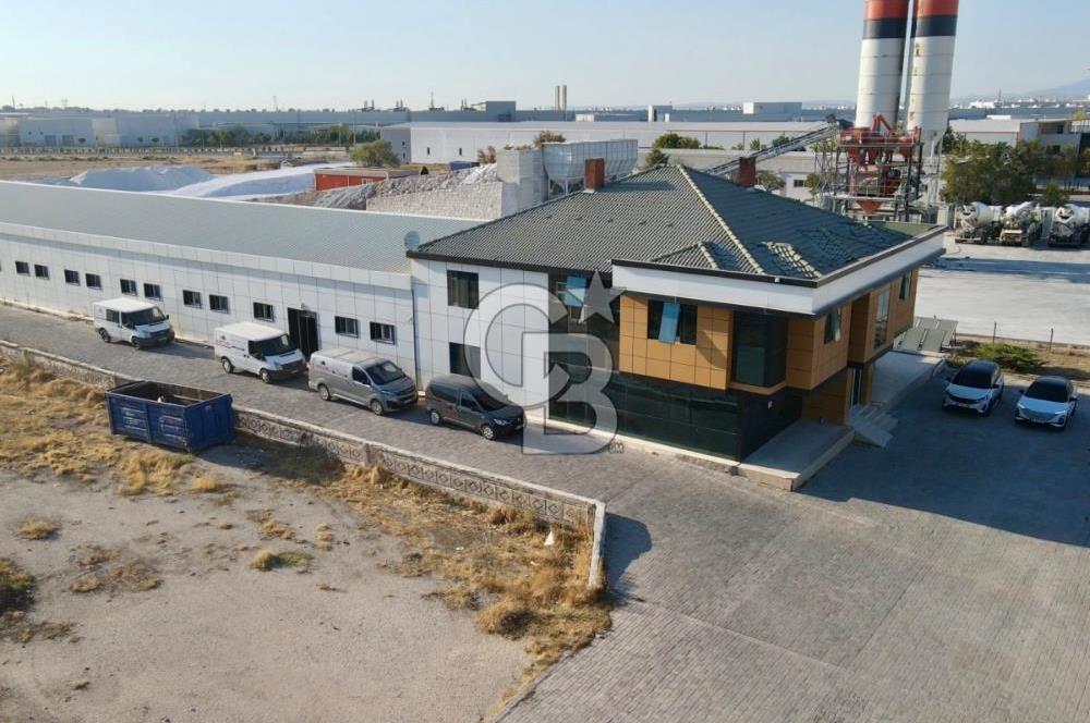 CB ULTRA'DAN AKSARAY OSB'DE 10.000 M2 ARSA VE 1550 M2 KAPALI ALANLI SATILIK FABRİKA BİNASI