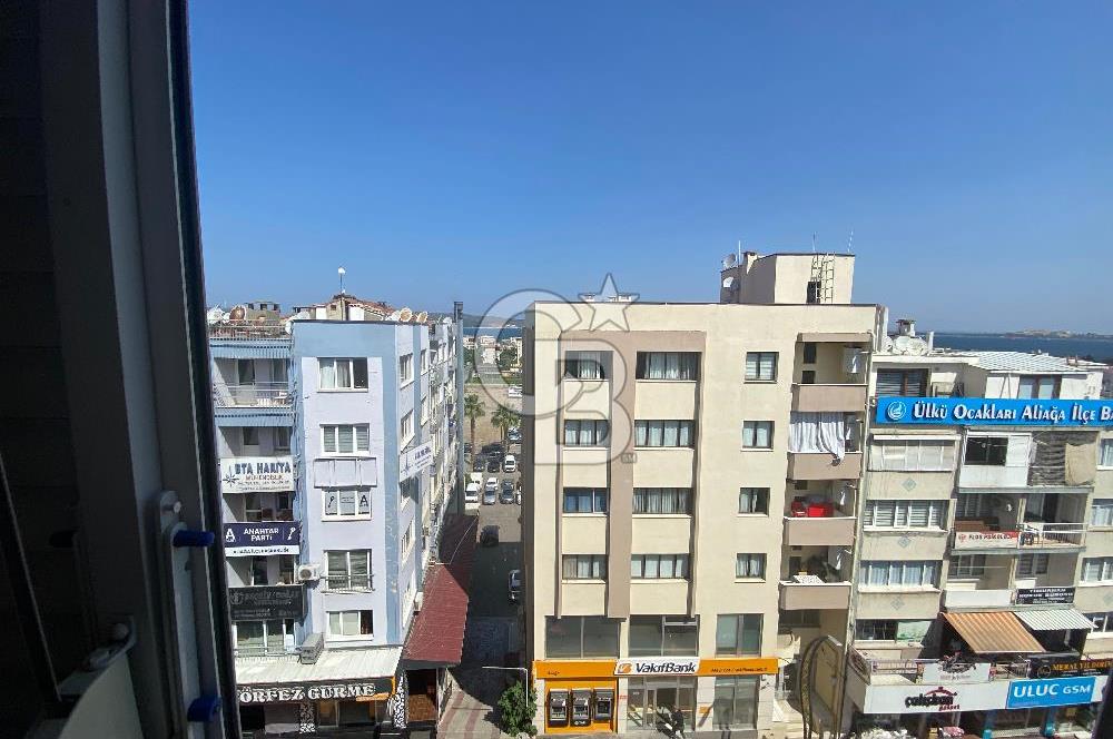 ALİAĞA KAZIM DİRİK ASANSÖRLÜ TADİLATLI 2+1 KAPALI MUTFAKLI DAİRE