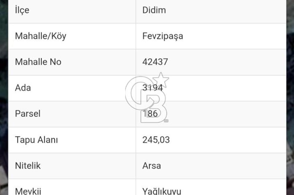 SATILIK TAM MÜSTAKİL VİLLA ARSASI