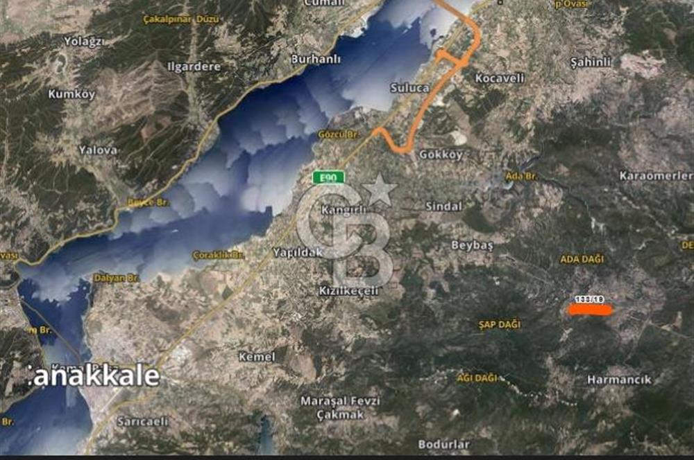 ÇANAKKALE LAPSEKİ HACIGELEN YATIRIMLIK 23.000 M2 TARLA BADEMLİK